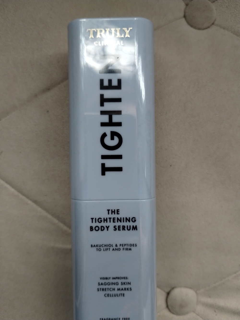 TRULY VANILLA BABY BUNDLE
The Tightening Body Serum Body Wash, Shave Cream